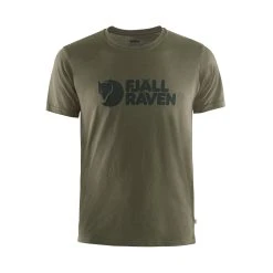 Fjallraven Logo T-Shirt Dark Olive