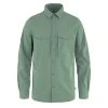Fjallraven Abisko Trekking Shirt Patina Green -Hikerdelic Sales Store FjallravenAbiskoTrekkingShirtPatinaGreen 1