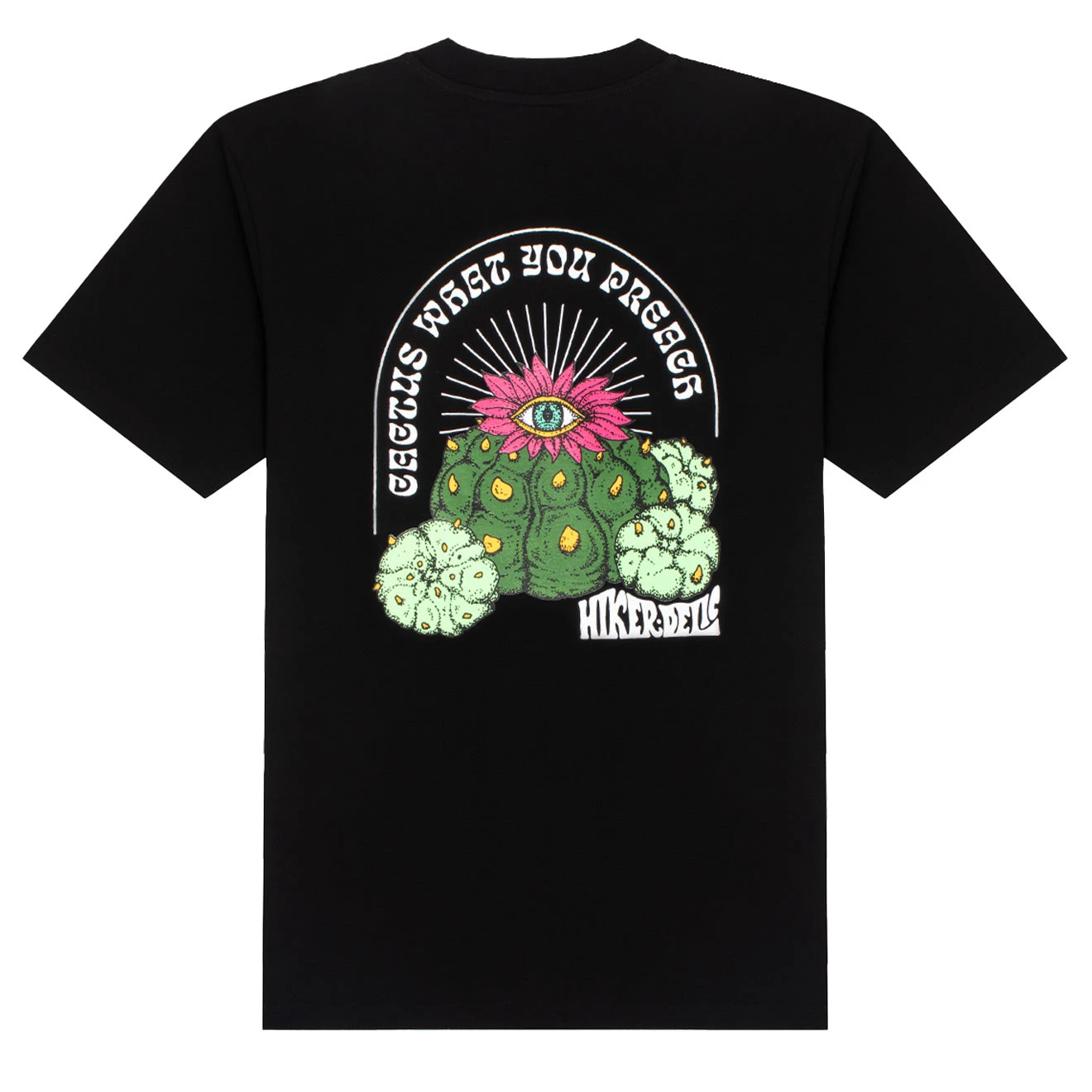 Hikerdelic Cactus SS T-Shirt Black 4 Hikerdelic Cactus SS T-Shirt Black - Image 2