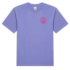 Hikerdelic Core Logo SS T-Shirt Digital Violet