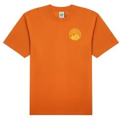 Hikerdelic Core Logo SS T-Shirt Pumpkin