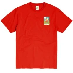 Hikerdelic Flying Saucer SS T-Shirt Red