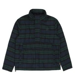 Hikerdelic Plaid Smock Jacket Green/Navy Plaid