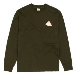 Hikerdelic Pyramid Long Sleeve T-Shirt Khaki