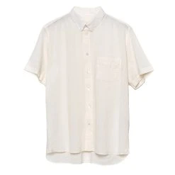 La Paz Ribeiro Shirt Ecru Seersucker