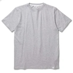 Norse Projects Niels Standard SS T-Shirt Light Grey Melange