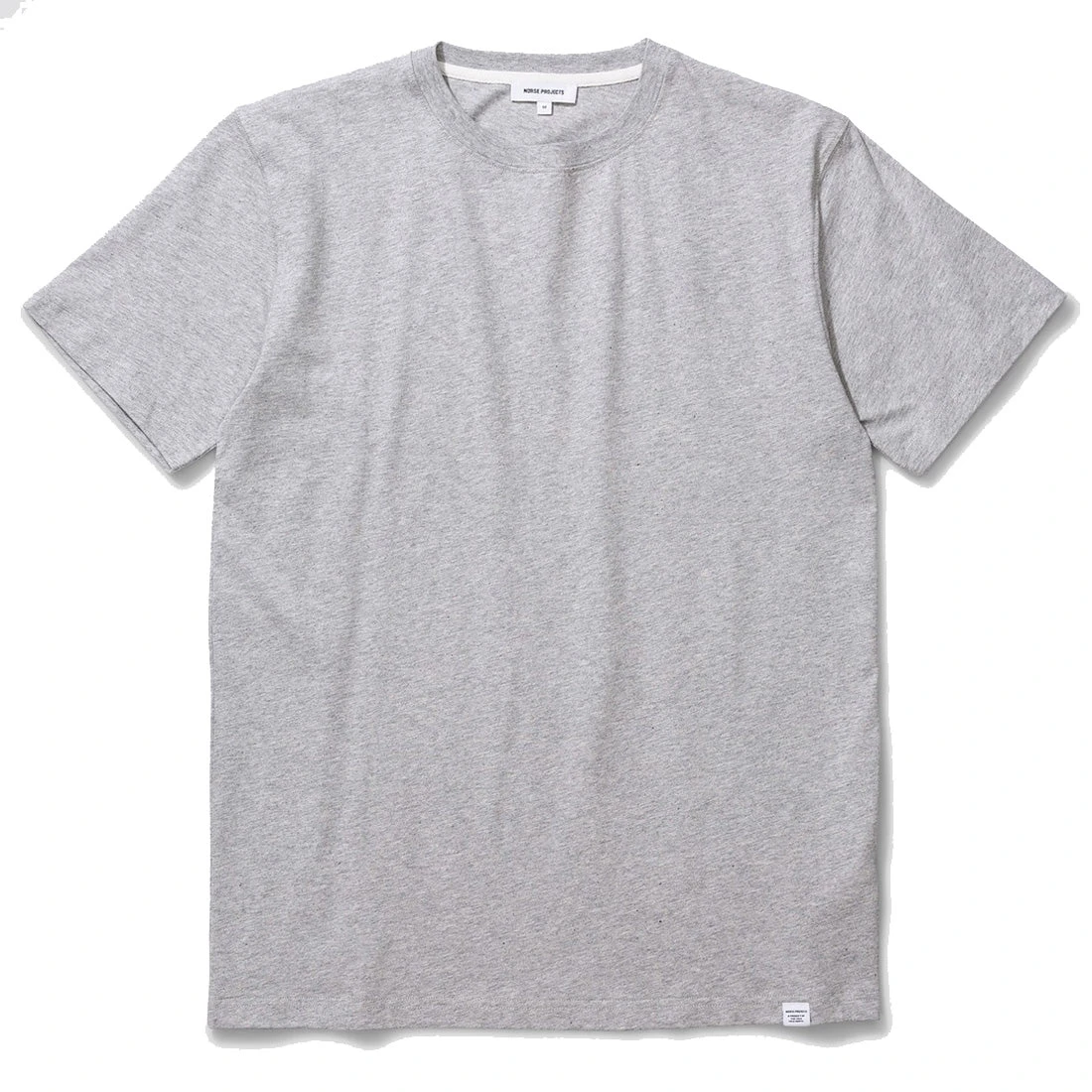 Norse Projects Niels Standard SS T-Shirt Light Grey Melange 3 Norse Projects Niels Standard SS T-Shirt Light Grey Melange