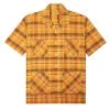 Original Madras Trading Co. No.29 Cuban Collar S/S Shirt Yellow / Orange -Hikerdelic Sales Store Original Madras Trading Co. No.29 Cuban Collar S S Shirt Yellow Orange Original Madras Trading Co. 1658741756