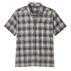 Patagonia A/C Buttondown Shirt Local Harvester / Stone Blue