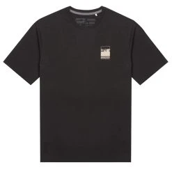 Patagonia Alpine Icon Regenerative Organic Certified Cotton T-Shirt Black