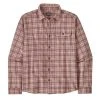 Patagonia L/S Cotton In Conversion LW Fjord Flannel Shirt Squared Evening Mauve 1 Patagonia L/S Cotton In Conversion LW Fjord Flannel Shirt Squared Evening Mauve -Hikerdelic Sales Store Patagonia LS Cotton in Conversion LW Fjord Flannel Shirt Squared Evening Mauve