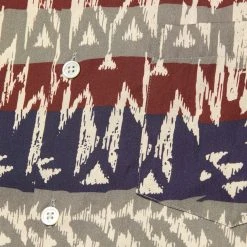 Portuguese Flannel Toki SS Shirt Grey / Navy / Bordeaux -Hikerdelic Sales Store Portuguese Flannel Toki SS Shirt Grey Navy Bordeaux 25180 3