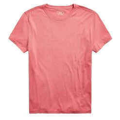 RRL By Ralph Lauren Garment-Dyed Crewneck T-Shirt Red