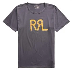 RRL By Ralph Lauren S/S Logo T-Shirt Navy