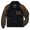 RRL By Ralph Lauren Appliqued Corduroy Leather-Sleeve Jacket Black/Deep Navy 1 RRL By Ralph Lauren Appliqued Corduroy Leather-Sleeve Jacket Black/Deep Navy -Hikerdelic Sales Store RRLbyRalphLaurenAppliquedCorduroyLeather SleeveJacketBlackDeepNavy30093 1