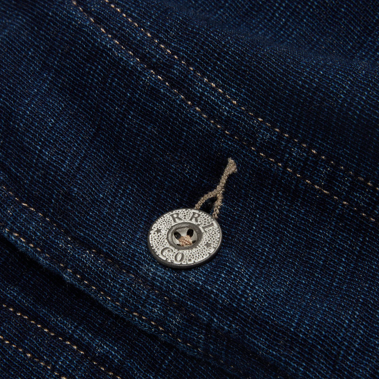 RRL By Ralph Lauren Indigo French Terry Jacket Indigo 6 RRL By Ralph Lauren Indigo French Terry Jacket Indigo - Image 4