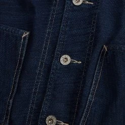 RRL By Ralph Lauren Indigo French Terry Jacket Indigo 12 RRL By Ralph Lauren Indigo French Terry Jacket Indigo -Hikerdelic Sales Store RRLbyRalphLaurenIndigoFrenchTerryJacketIndigo30083 4