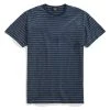 RRL By Ralph Lauren Indigo Striped Jersey T-Shirt Indigo Multi -Hikerdelic Sales Store RRLbyRalphLaurenIndigoStripedJerseyT ShirtIndigoMulti30077 1
