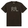 RRL By Ralph Lauren Logo Jersey T-Shirt Faded Black Canvas -Hikerdelic Sales Store RRLbyRalphLaurenLogoJerseyT ShirtFadedBlackCanvas30073 1