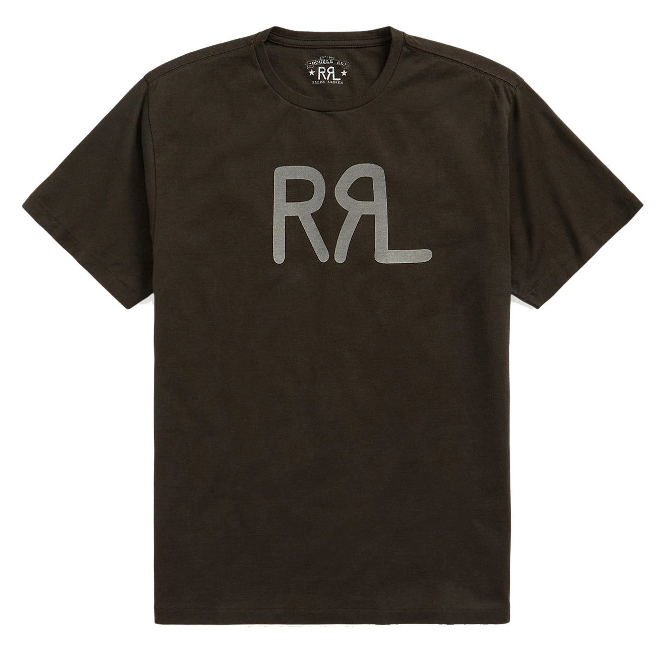 RRL By Ralph Lauren Logo Jersey T-Shirt Faded Black Canvas 3 RRL By Ralph Lauren Logo Jersey T-Shirt Faded Black Canvas