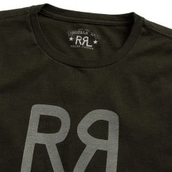 RRL By Ralph Lauren Logo Jersey T-Shirt Faded Black Canvas 9 RRL By Ralph Lauren Logo Jersey T-Shirt Faded Black Canvas -Hikerdelic Sales Store RRLbyRalphLaurenLogoJerseyT ShirtFadedBlackCanvas30073 3