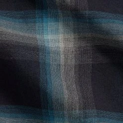 RRL By Ralph Lauren Plaid Jaspe Twill Camp Workshirt Black/Blue 10 RRL By Ralph Lauren Plaid Jaspe Twill Camp Workshirt Black/Blue -Hikerdelic Sales Store RRLbyRalphLaurenPlaidJaspeTwillCampWorkshirtBlackBlue30064 2