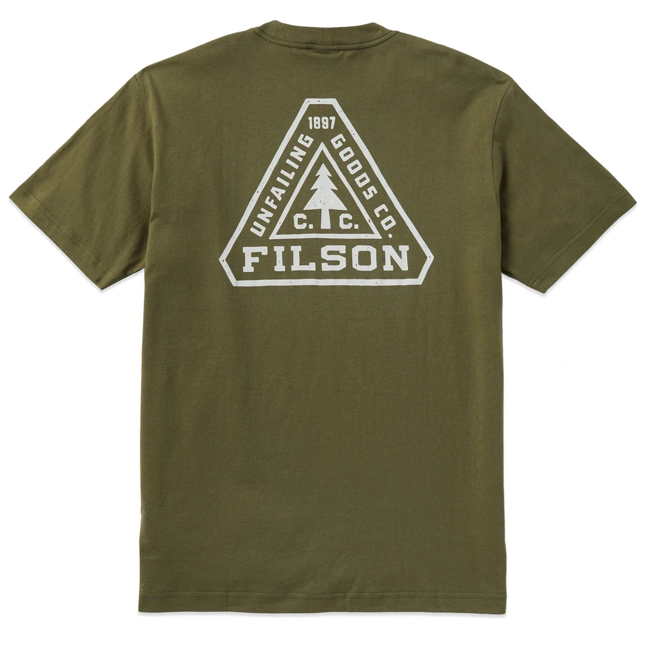 Filson S/S Ranger Graphic T-Shirt Fast Track Burnt Olive 4 Filson S/S Ranger Graphic T-Shirt Fast Track Burnt Olive - Image 2