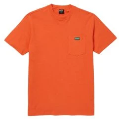 Filson S/S Ranger Solid One Pocket T-Shirt Fast Track Blaze Orange