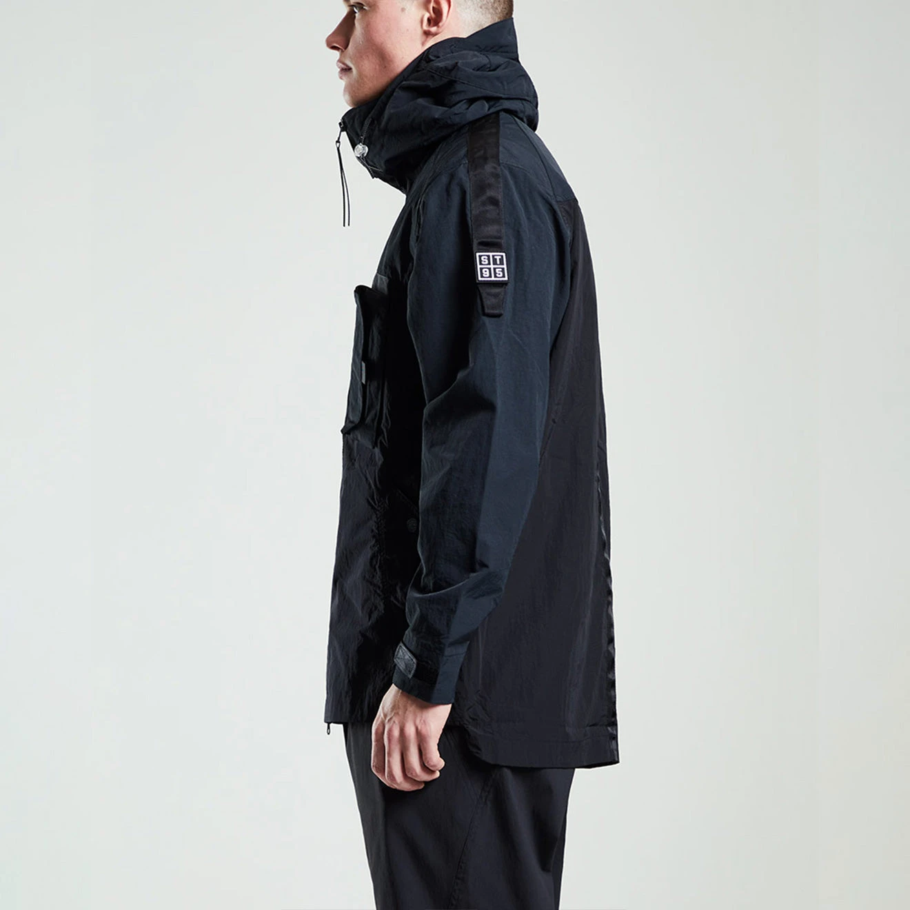 ST95 Pulsar Anorak Black 5 ST95 Pulsar Anorak Black - Image 3