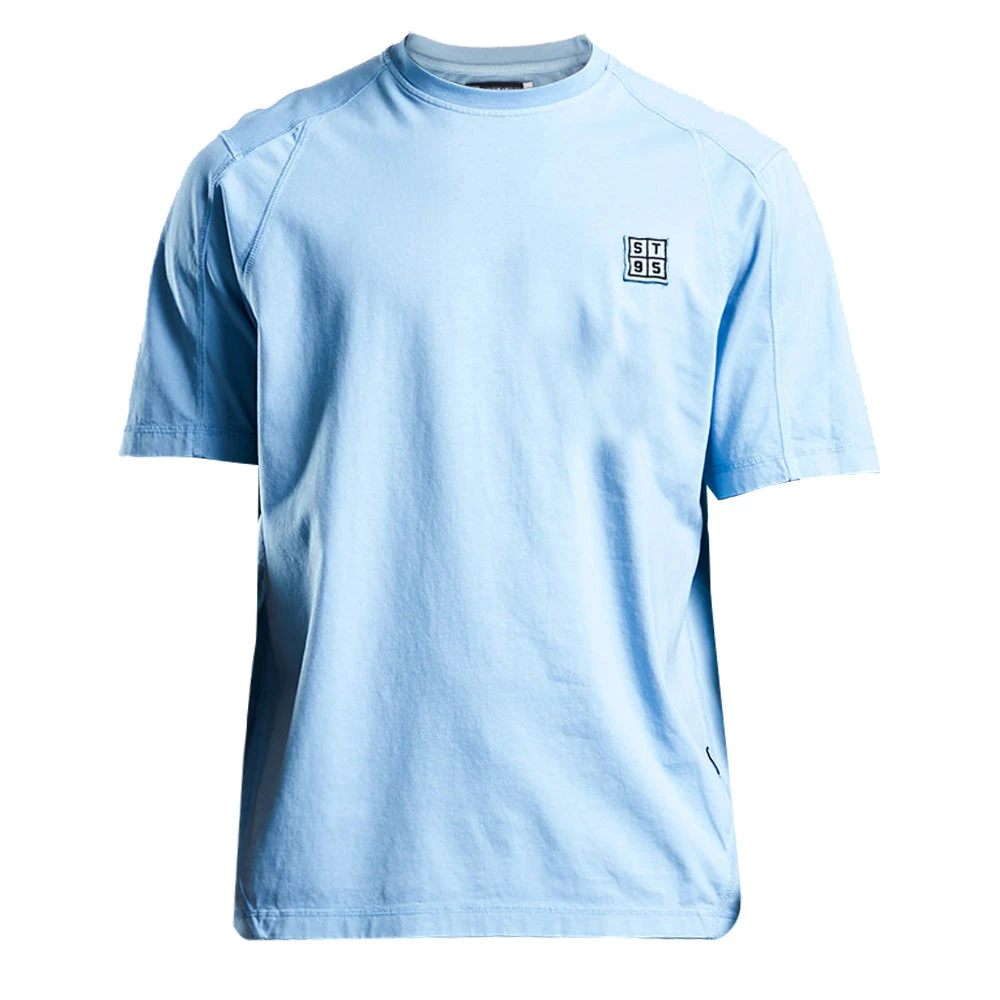 ST95 Patch Tee Light Blue 3 ST95 Patch Tee Light Blue