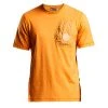 ST95 Globe Pocket Tee Light Orange -Hikerdelic Sales Store ST42004 SS LIGHT ORANGE