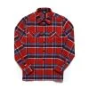 Sebago Swan L/S Check Shirt Check Orange 1 Sebago Swan L/S Check Shirt Check Orange -Hikerdelic Sales Store Sebago Swan LS Check Shirt Check Orange 17561 1
