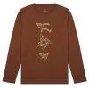 Snow Peak Fireplace Long Sleeve Tee Orange -Hikerdelic Sales Store Snow Peak Fireplace Long Sleeve Tee Orange 23492 01