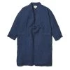 Snow Peak Indigo Noragi Long Jacket 1 Snow Peak Indigo Noragi Long Jacket -Hikerdelic Sales Store Snow Peak Indigo Noragi Long Jacket 23449 1