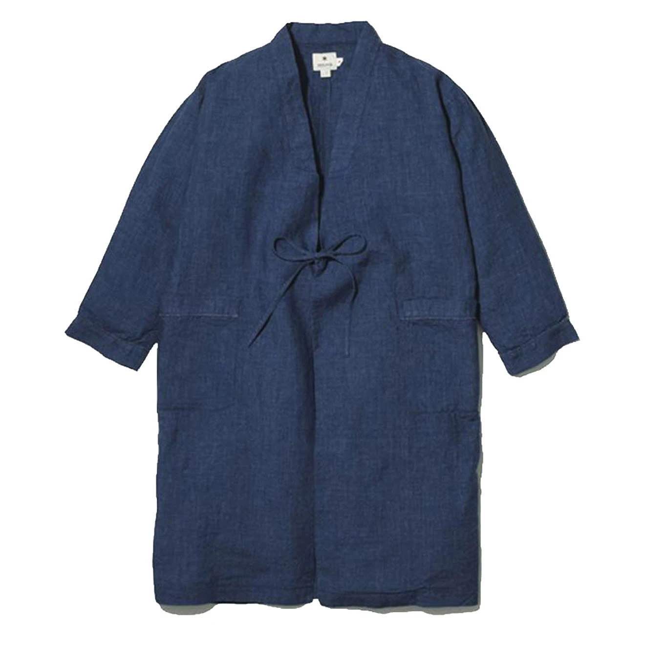 Snow Peak Indigo Noragi Long Jacket 3 Snow Peak Indigo Noragi Long Jacket