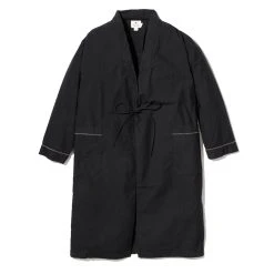 Snow Peak Noragi Long Jacket Black