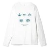 Snow Peak SP Tarp Long Sleeve Tee White -Hikerdelic Sales Store Snow Peak SP Tarp Long Sleeve Tee White 23415 1