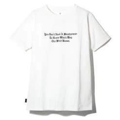 Snow Peak Typographical T-Shirt 4 White