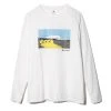 Snow Peak Campfield L/S T-Shirt White -Hikerdelic Sales Store SnowPeakCampfieldLSTShirt White 18991 1