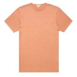 Sunspel Classic Crew Neck T-Shirt Clay