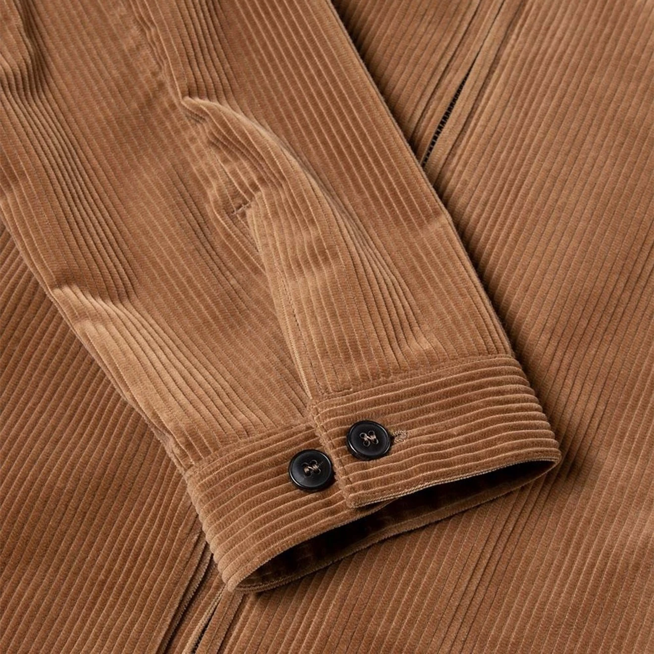 Sunspel Harrington Jacket Dark Camel 5 Sunspel Harrington Jacket Dark Camel - Image 3