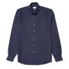 Sunspel Linen Shirt Navy Melange 1 Sunspel Linen Shirt Navy Melange -Hikerdelic Sales Store Sunspel Linen Shirt Navy Melange 26387 1