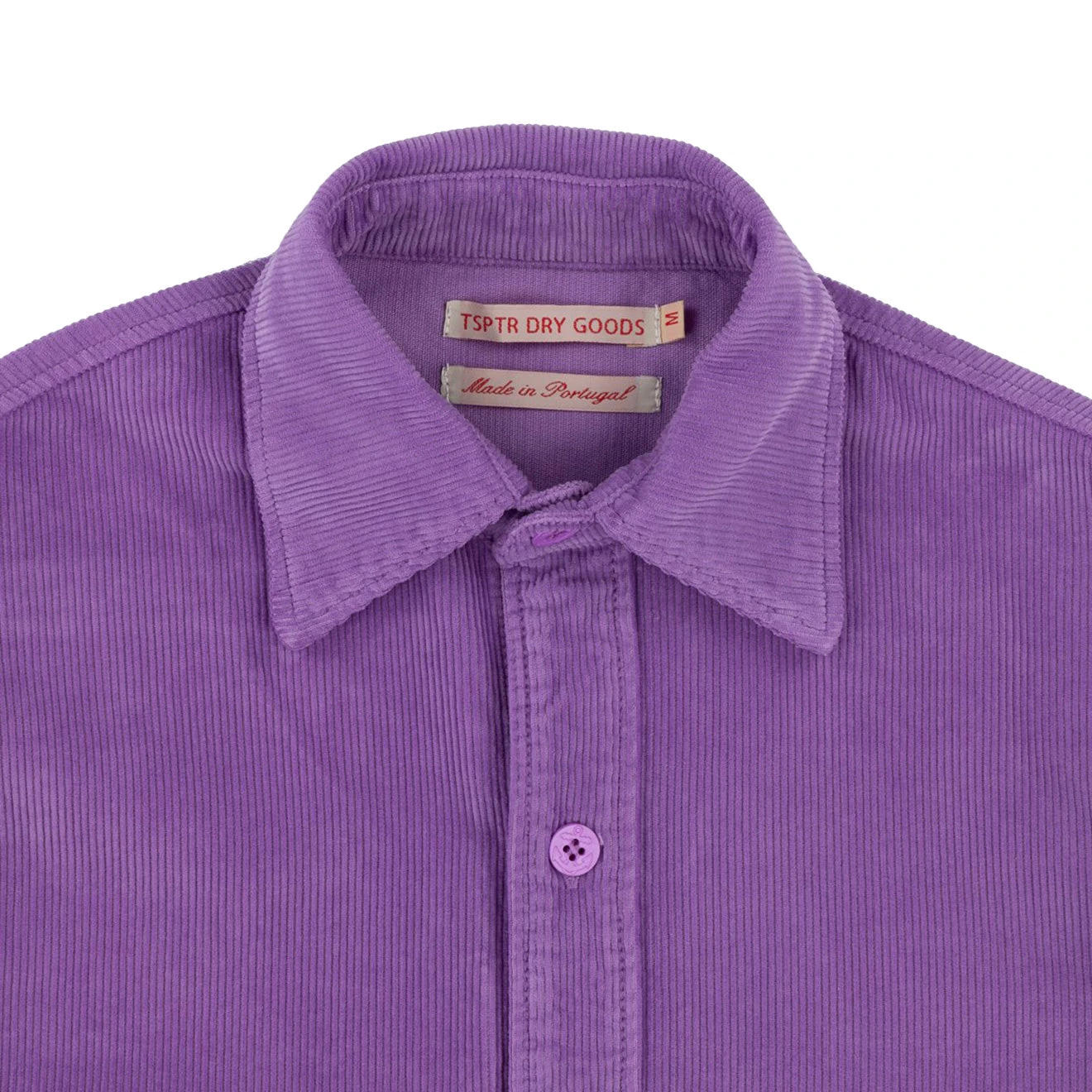 TSPTR Work Shirt Cord Jacket Berry 5 TSPTR Work Shirt Cord Jacket Berry - Image 3