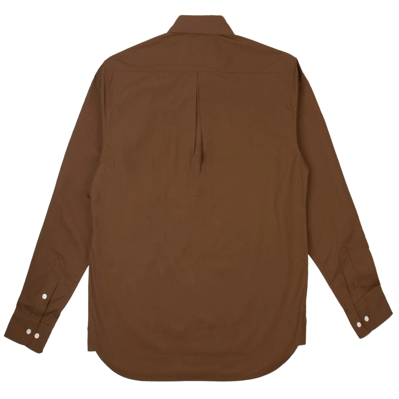 Uniform Bridge All Weather Relax Cotton Shirt Brown 4 Uniform Bridge All Weather Relax Cotton Shirt Brown - Image 2