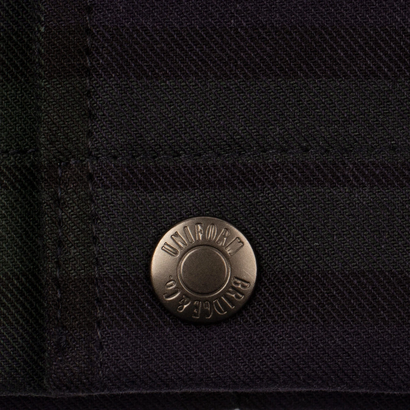 Uniform Bridge Oversized Single Blouson Black Watch 5 Uniform Bridge Oversized Single Blouson Black Watch - Image 3