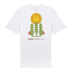 Hikerdelic X Flower Mountain Personal Growth T-Shirt White -Hikerdelic Sales Store hikerdelic x flower mountain personal growth tshirt white 2